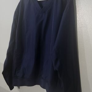Acuity Navy Blue Golf Windbreaker Pullover Jacket XL